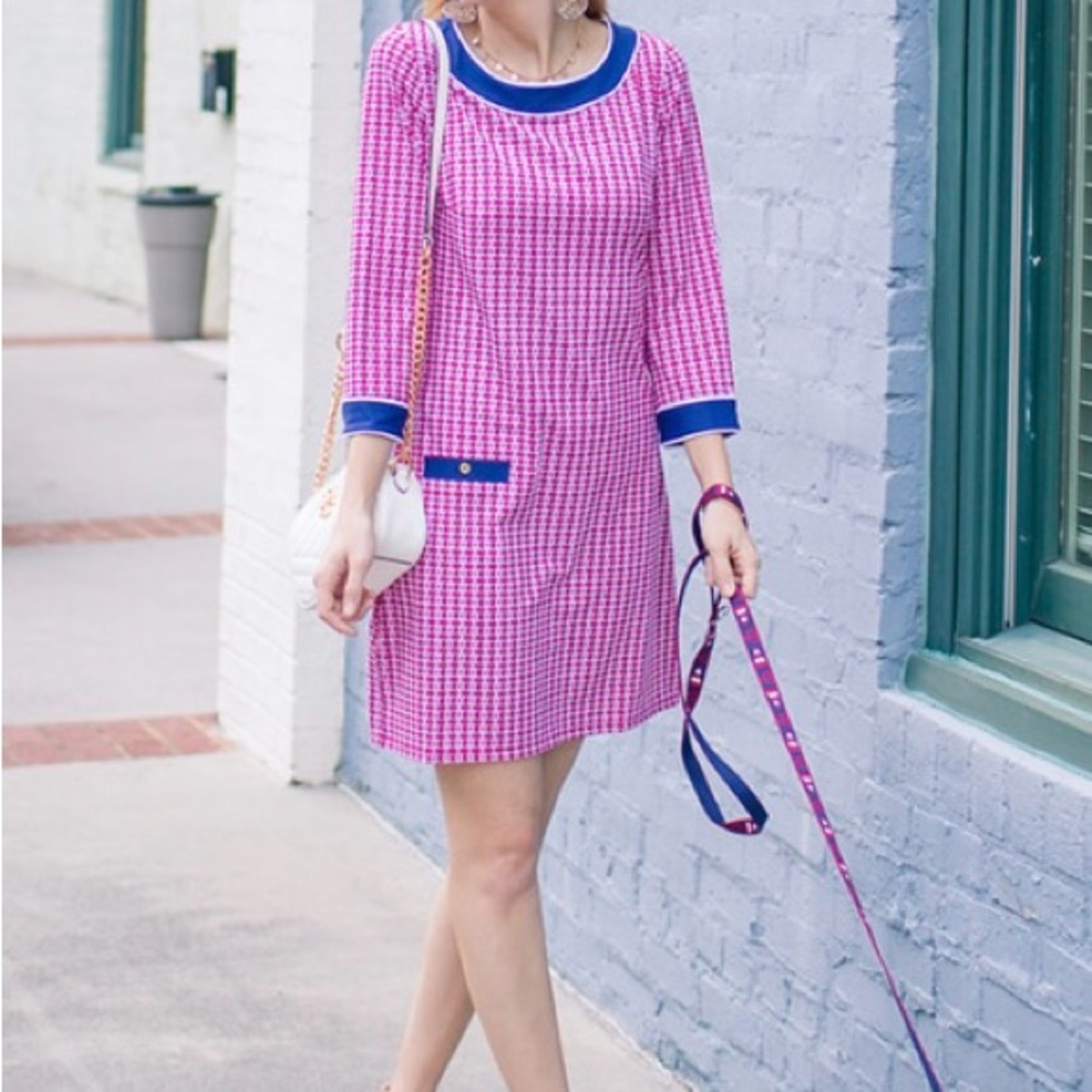 NWT. Cabana Life Womens 3/4 Sleeve Dress. Size M. UPF 50+.  Loves to Travel!